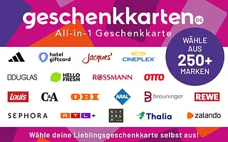 All in 1 Geschenkkarten