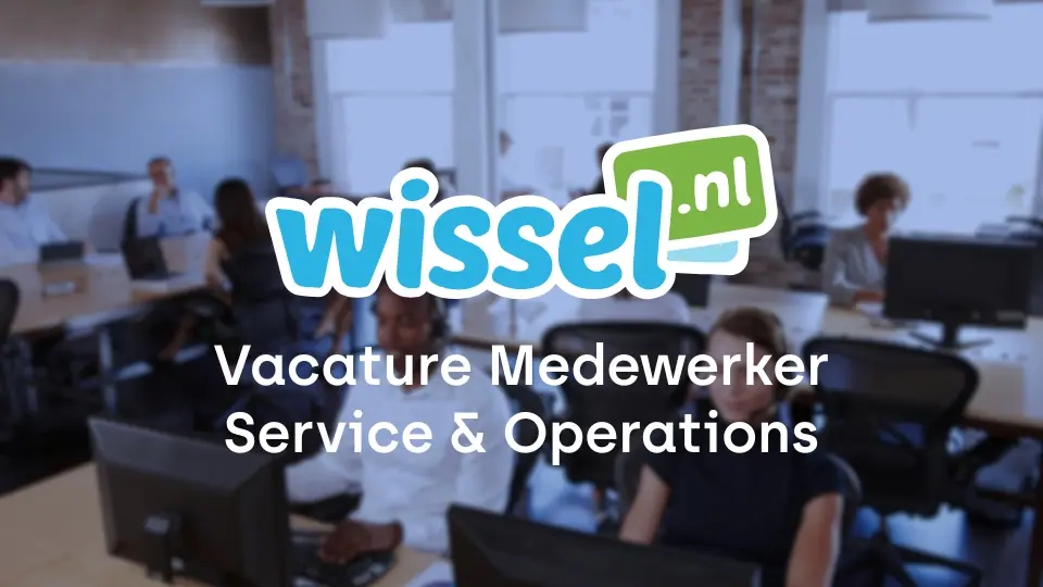 Vacature Medewerker Service & Operations 32-40u (M/V)