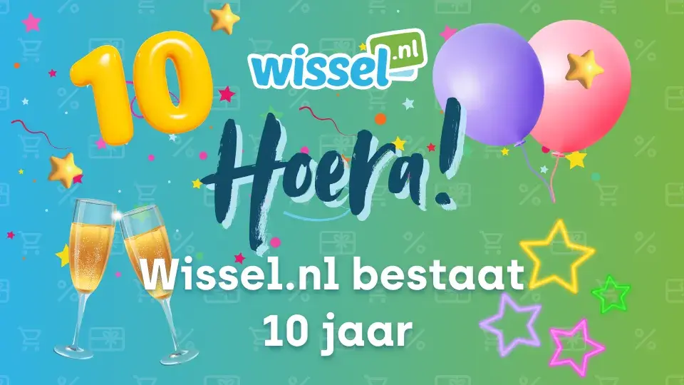 Hoera! Wissel.nl bestaat 10 jaar!