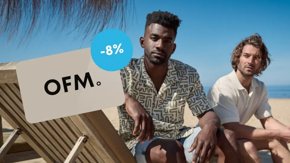 Het perfecte cadeau voor de stijlvolle man: ontdek de OFM. cadeaubon met korting