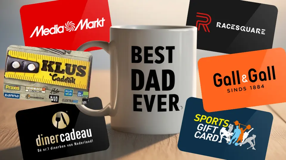 Het perfecte vaderdagcadeau? Koop het gewoon met korting.